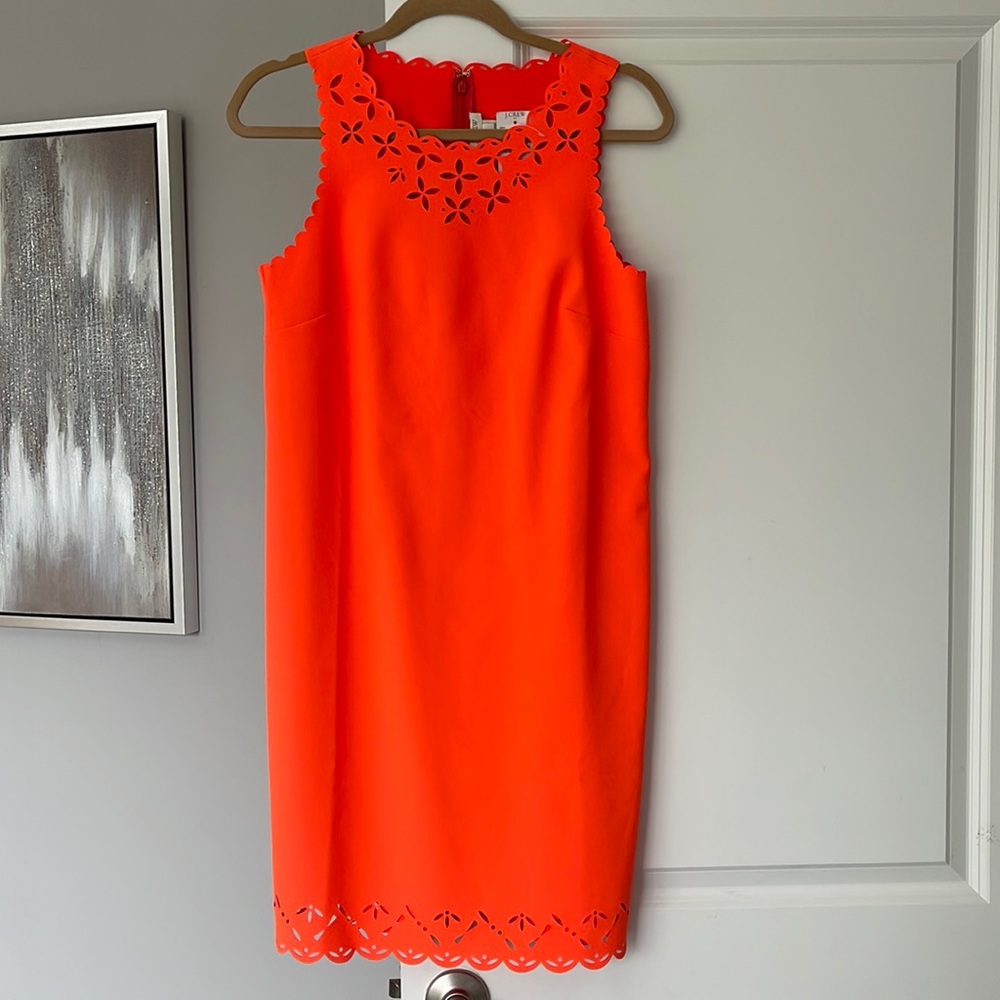 *New with Tags* J.Crew Orange Shift Dress